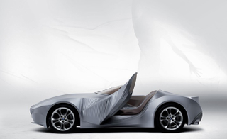 Illustration for article titled Shape-Shifting BMW Concept Car Is Made of CLOTH
